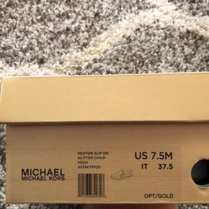 Michael Kors Keaton Slip On size 7.5 (37.5)